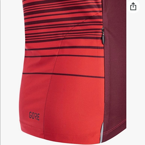 GORE WEAR WOMENS C3 STRIPED ZIP CYCLING JERSEY - Picture 6 of 9